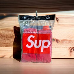 Chaussettes SUPREME - Rouge Lots de 4 paires