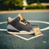 Jordan 3 Black Cement Gold (Women's)