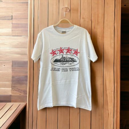 T-shirt CORTEIZ Alcatraz Blanc