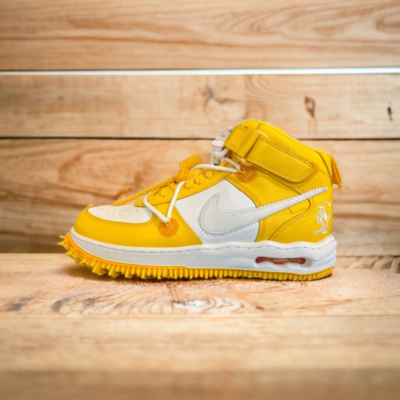 Nike Off-White Air Force 1 Mid SP Yellow