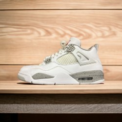 DV-Jordan 4 Retro White Oreo