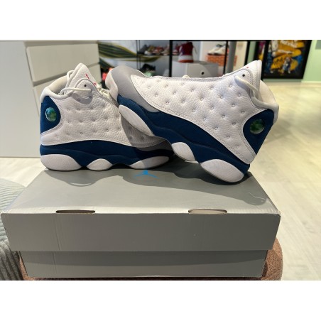 Jordan 13 Retro White/DK Powder Blue